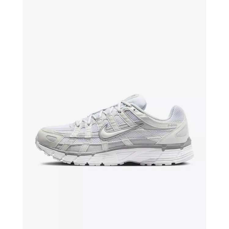 Nike P-6000 White Platinum/Grey