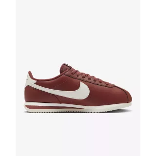 Nike Cortez Cuir "Rouge Sépia/Noir/Voile"