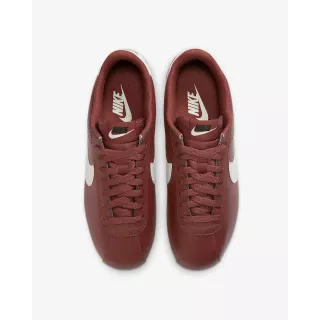 Nike Cortez Cuir "Rouge Sépia/Noir/Voile"