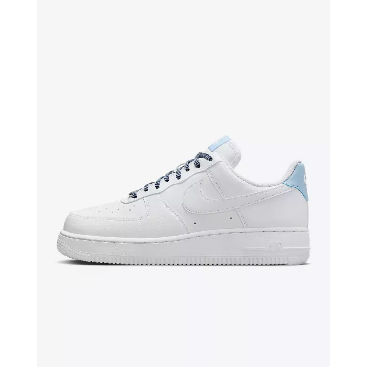 Nike Air Force 1 '07 Blanc/Light blue