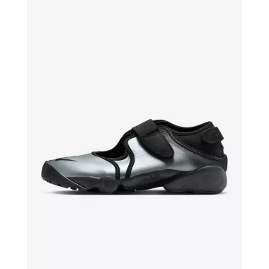 Nike Air Rift Leather Metallic Silver and Black