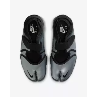 Nike Air Rift Leather Metallic Silver and Black