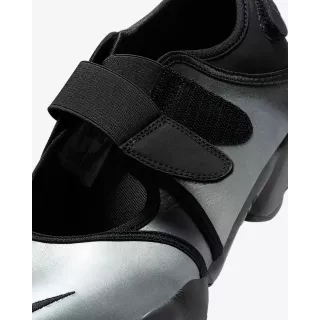 Nike Air Rift Leather Metallic Silver and Black