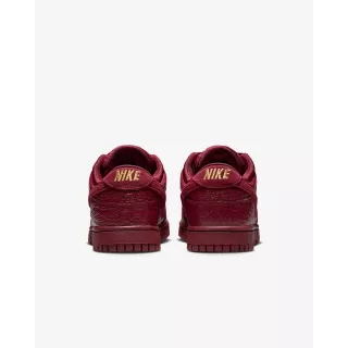 Nike Dunk Low Rouge/Or Nike Dunk Low Rouge/Or