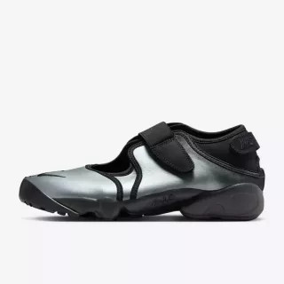 Nike Air Rift Leather Metallic Silver and Black
