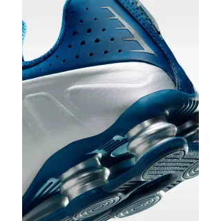 Nike Shox R4 Court bleu métallisé