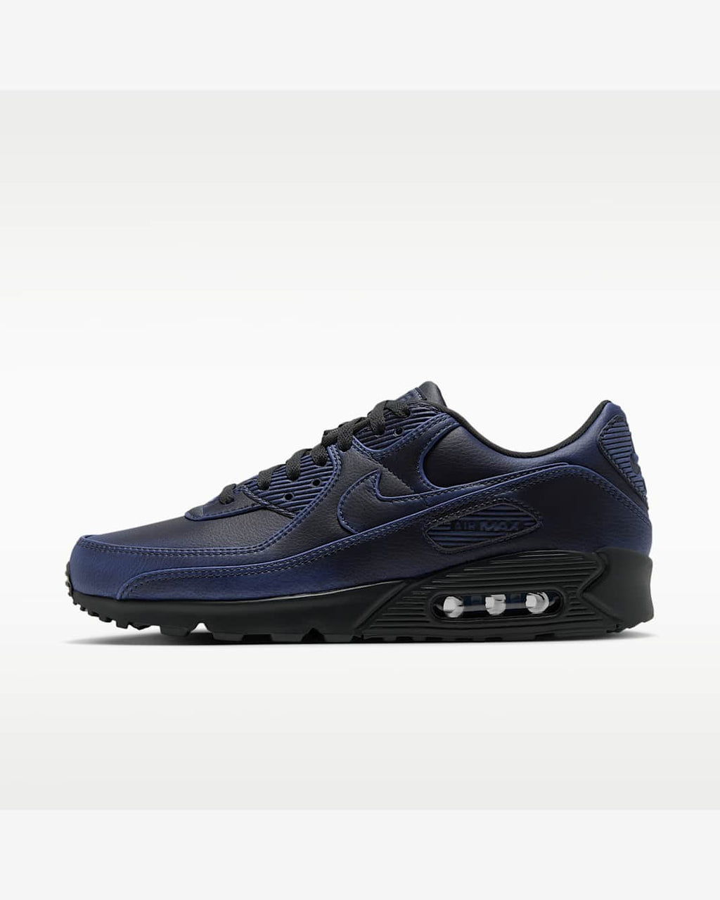 Nike Air Max 90 Premium homme – Dark Smoke Grey / University Blue – IQ7130-002 – vue 1