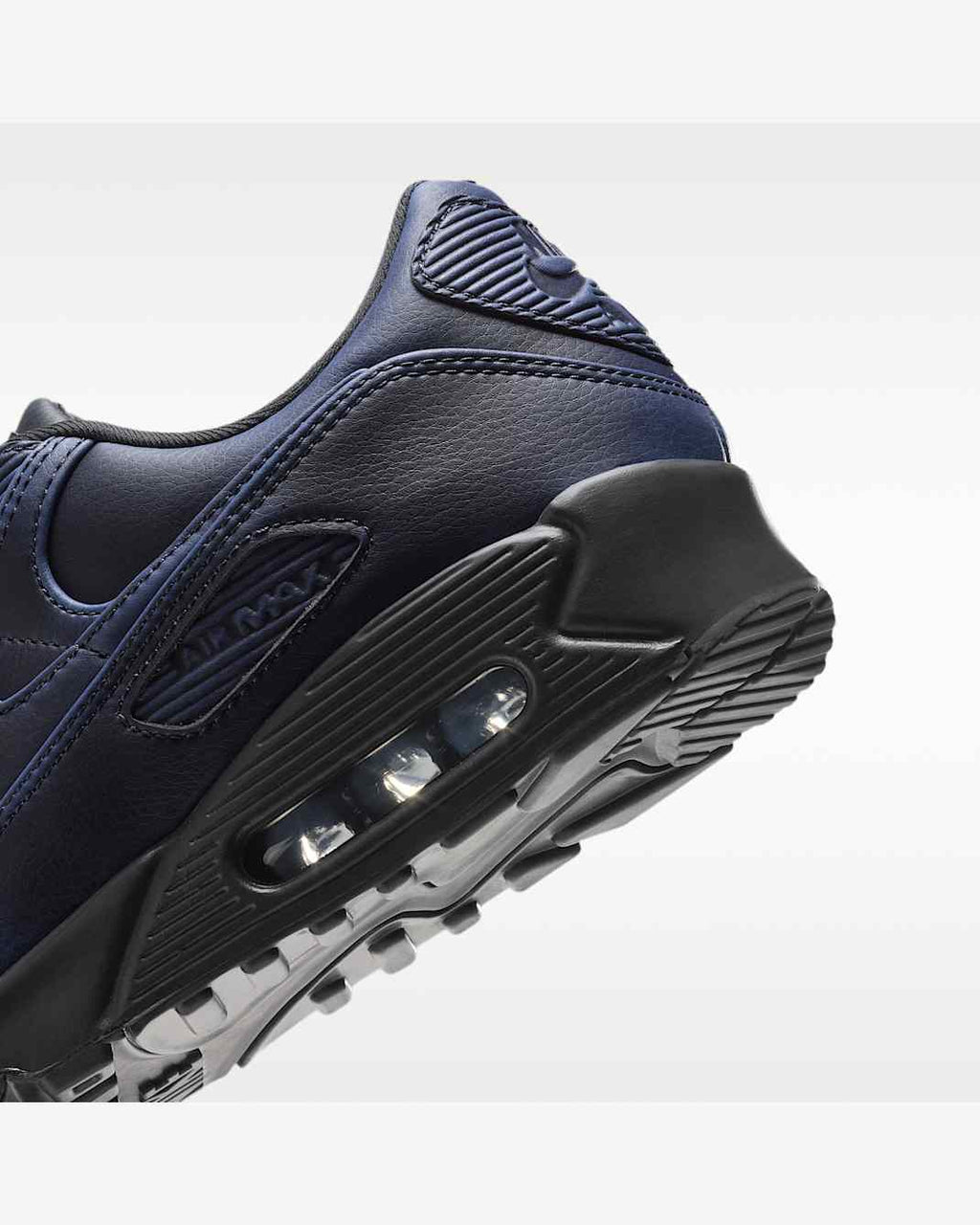 Nike Air Max 90 Premium homme – Dark Smoke Grey / University Blue – IQ7130-002 – vue 8