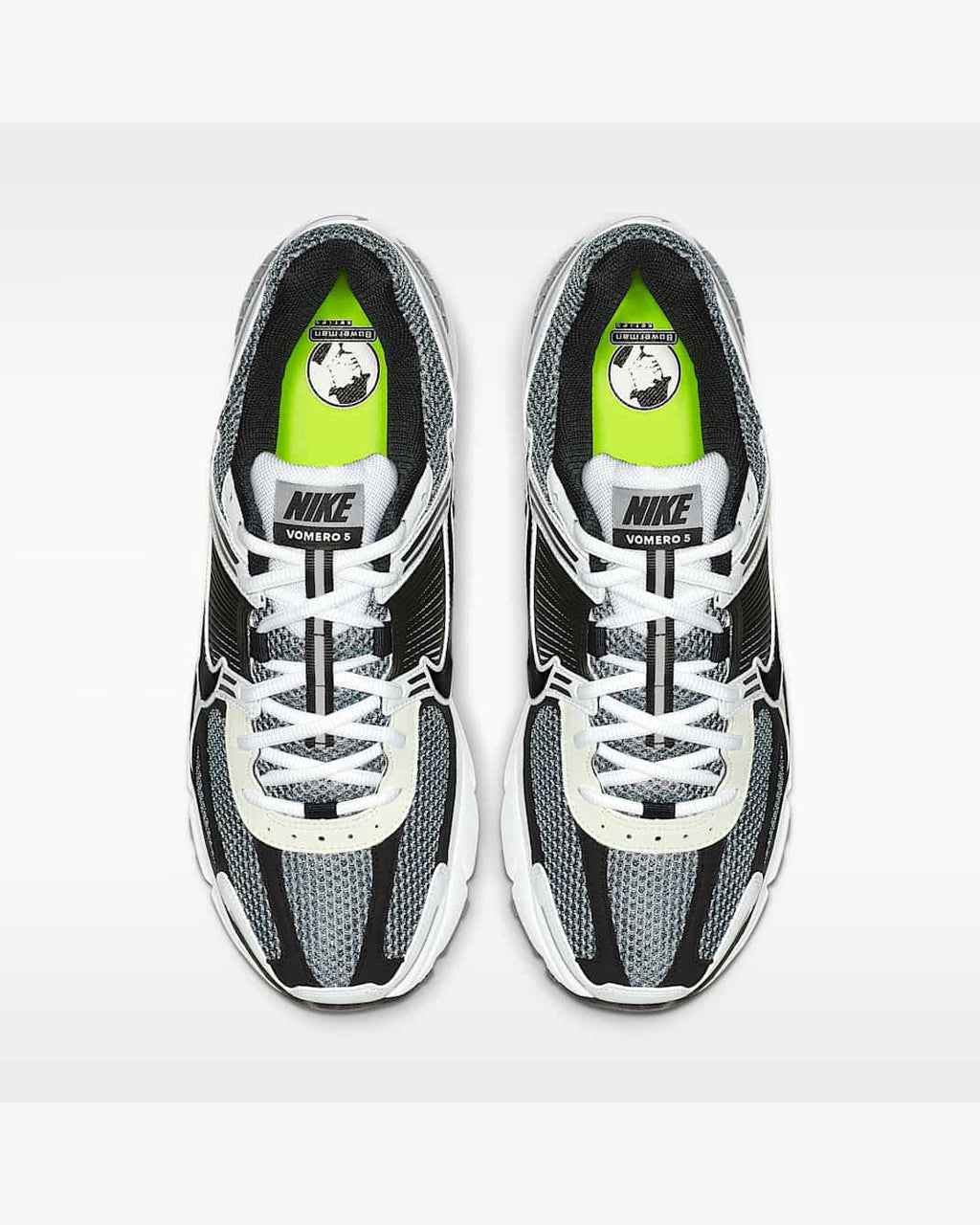 Nike Zoom Vomero 5 SE SP homme – Gris foncé / Blanc / Noir – vue 4