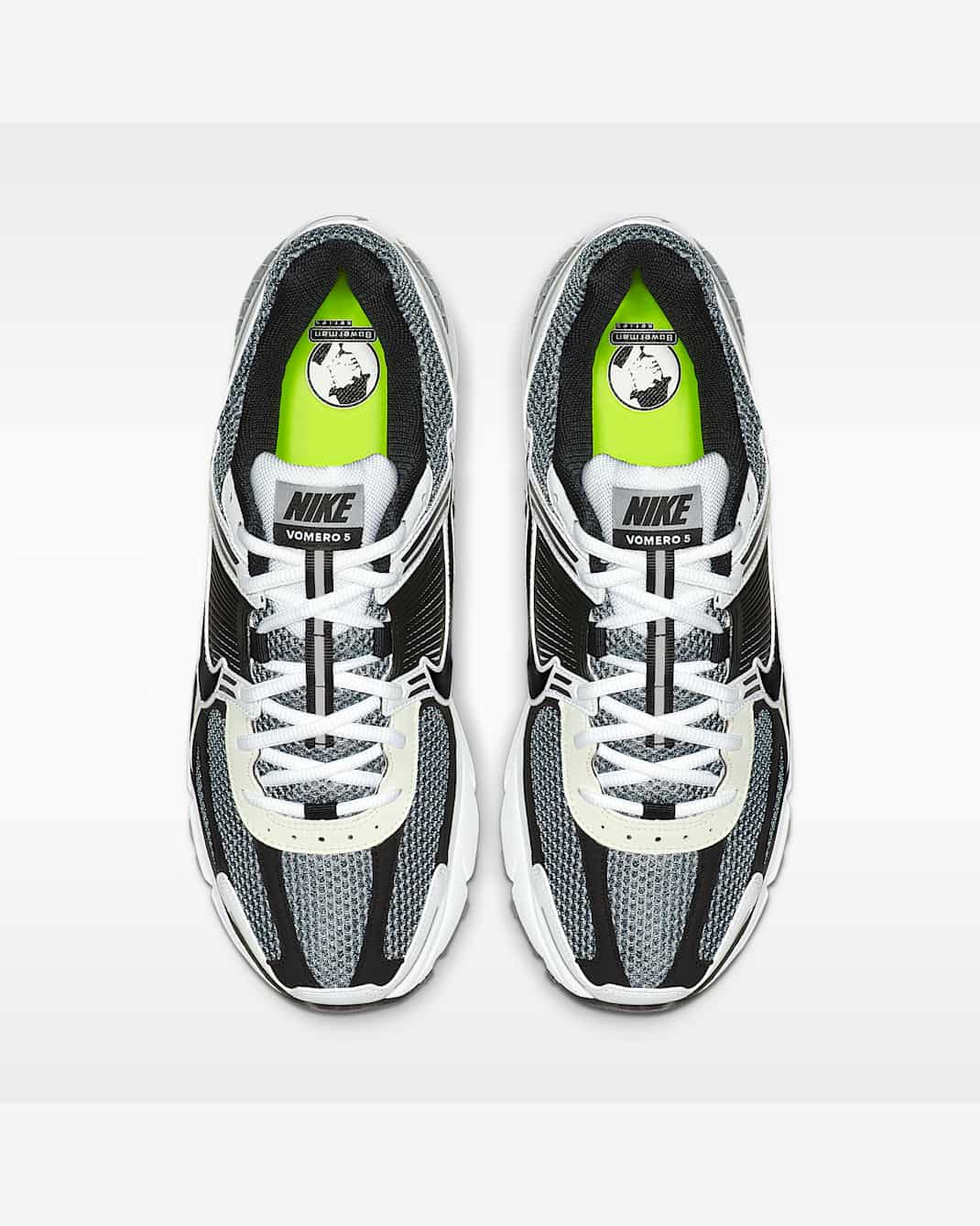 Nike Zoom Vomero 5 SE SP homme – Gris foncé / Blanc / Noir – vue 4