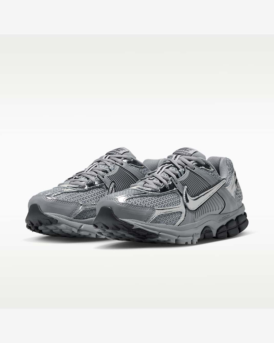 Nike Zoom Vomero 5 femme – Gris / Argent métallisé – vue 5