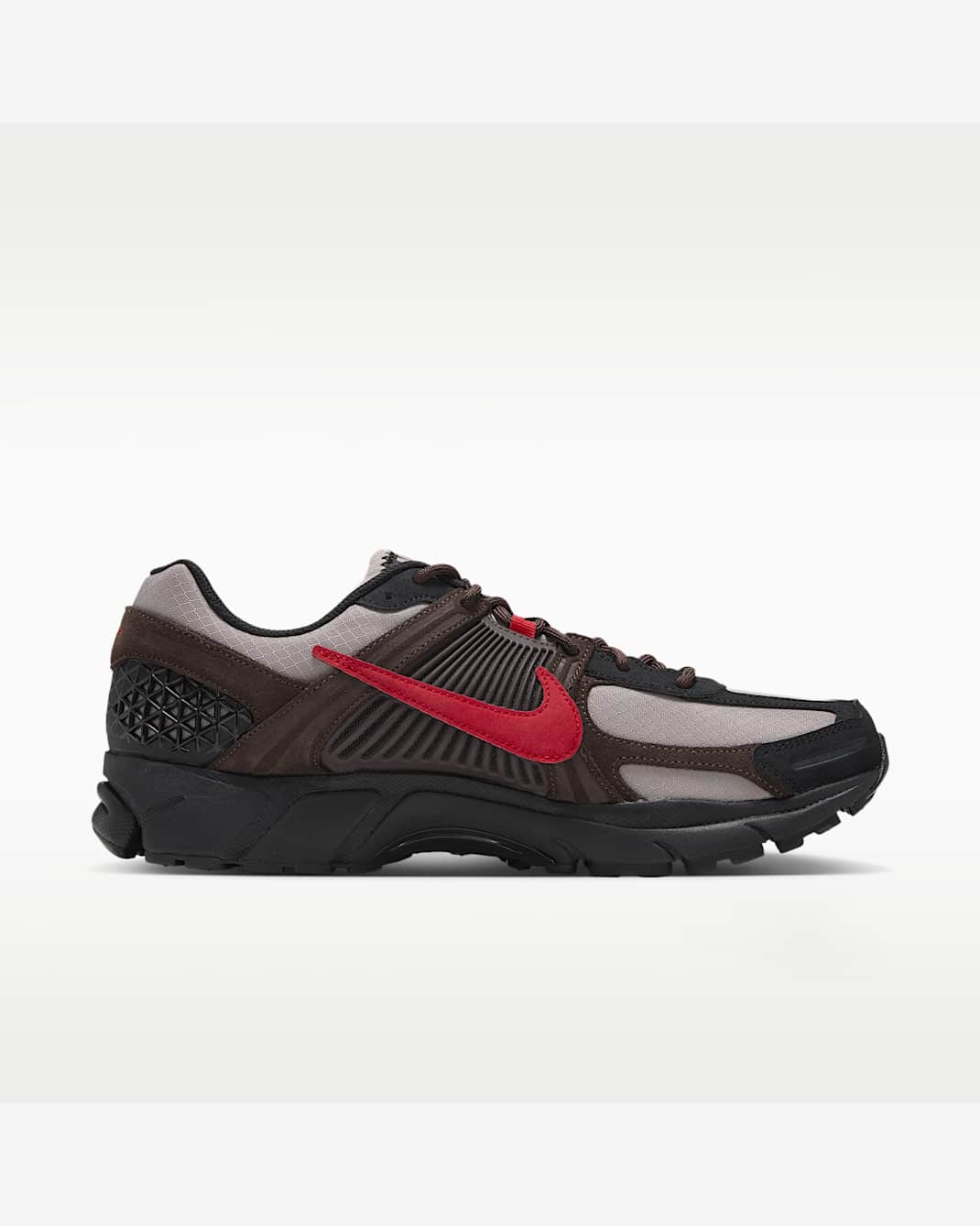 Nike Zoom Vomero 5 CORDURA® homme – Gris College Grey / Marron / Noir / Rouge – vue 3