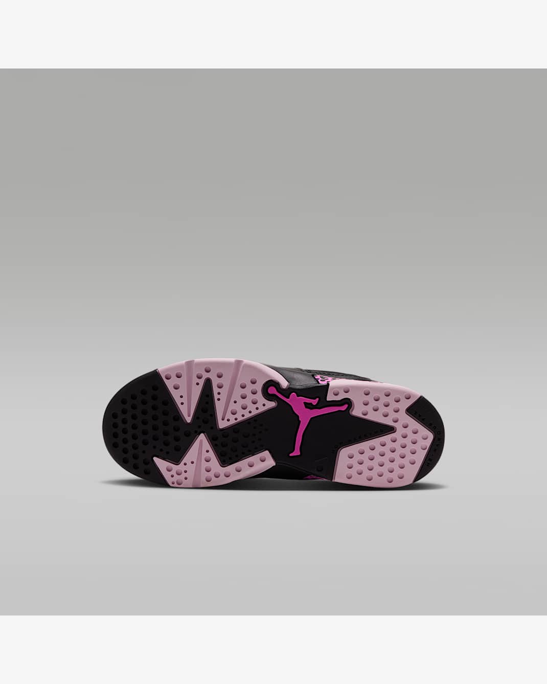 Jordan 6 Retro Low enfant – Noir / Rose / Fuchsia – vue 2