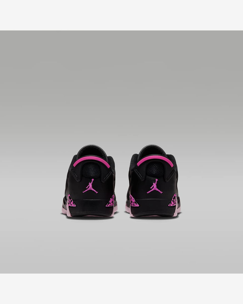 Jordan 6 Retro Low enfant – Noir / Rose / Fuchsia – vue 6