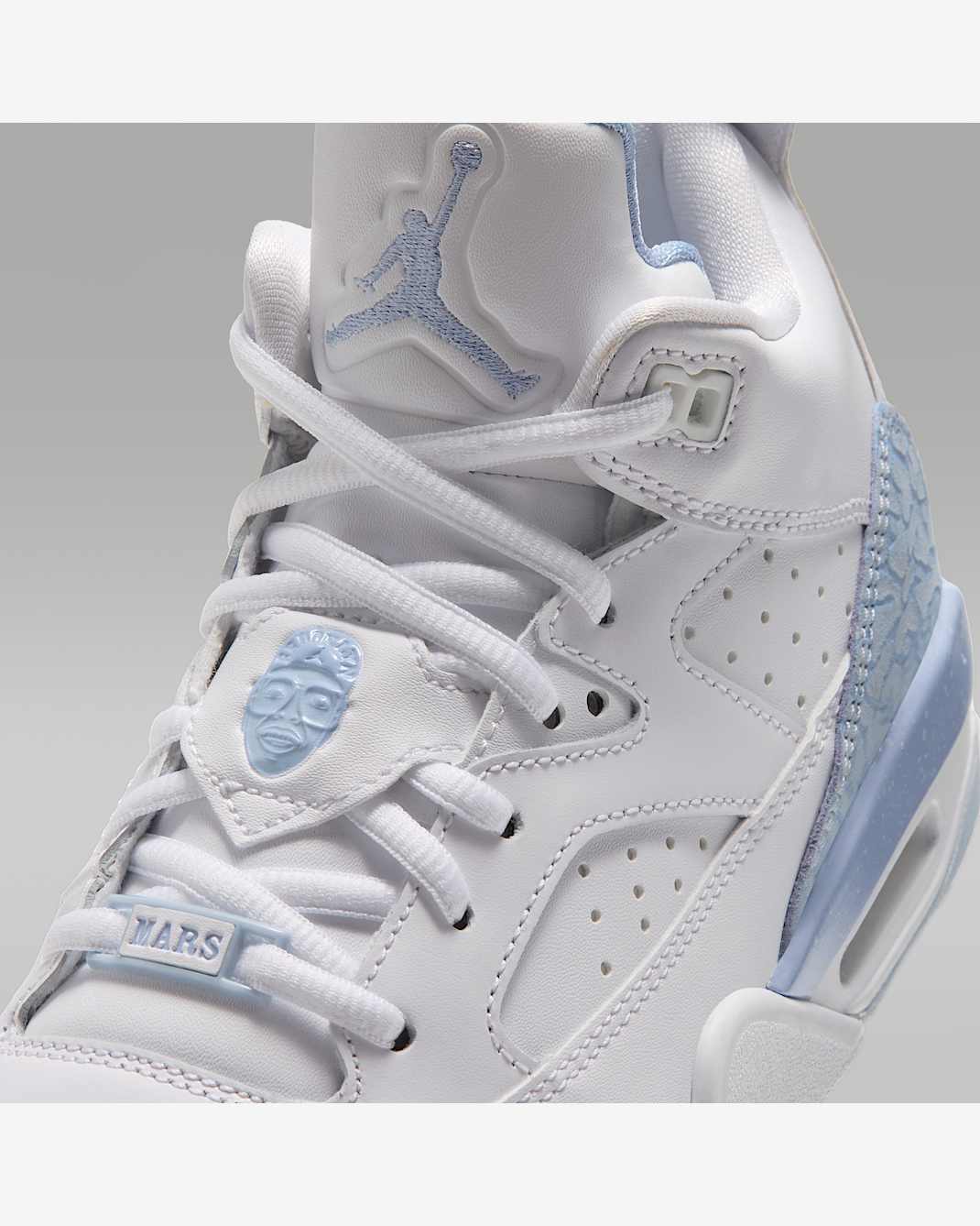 Jordan Son of Mars Low enfant – Blanc / Bleu Hydrogen Blue / Aluminum – vue 7