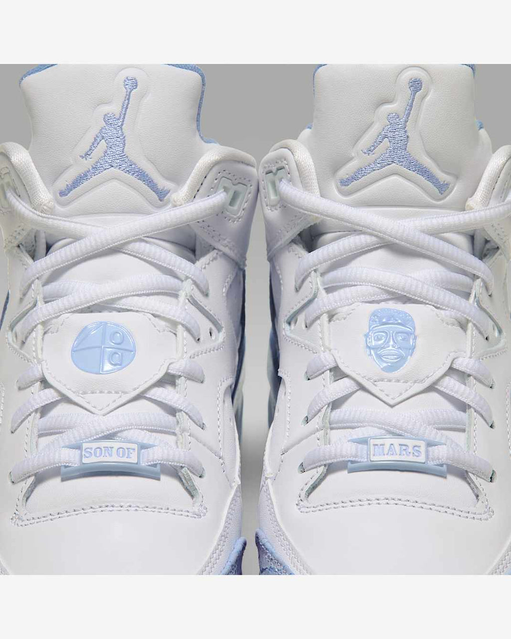Jordan Son of Mars Low enfant – Blanc / Bleu Hydrogen Blue / Aluminum – vue 9