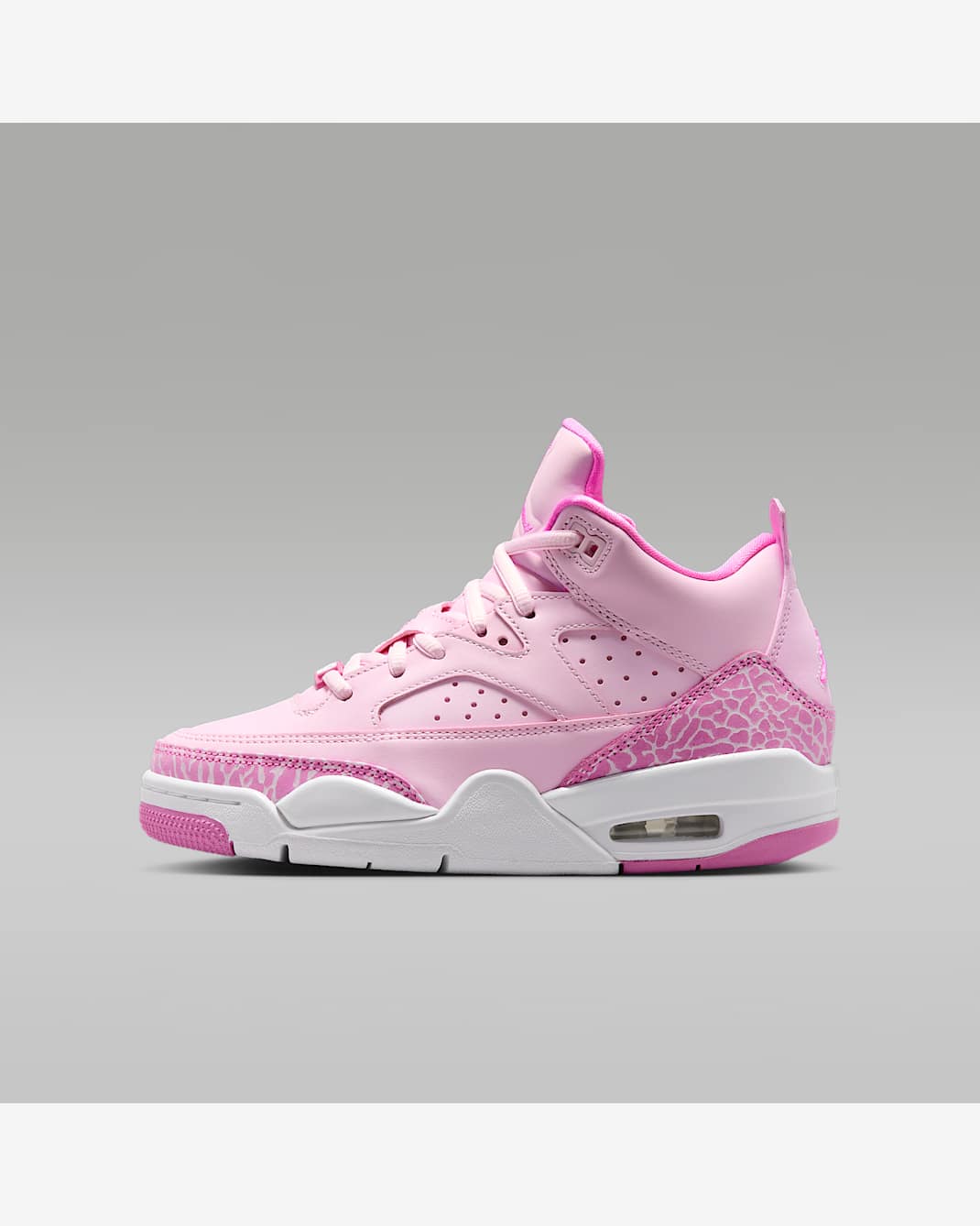 Jordan Son of Mars Low enfant – Rose Pink Foam / Blanc / China Rose – vue 1