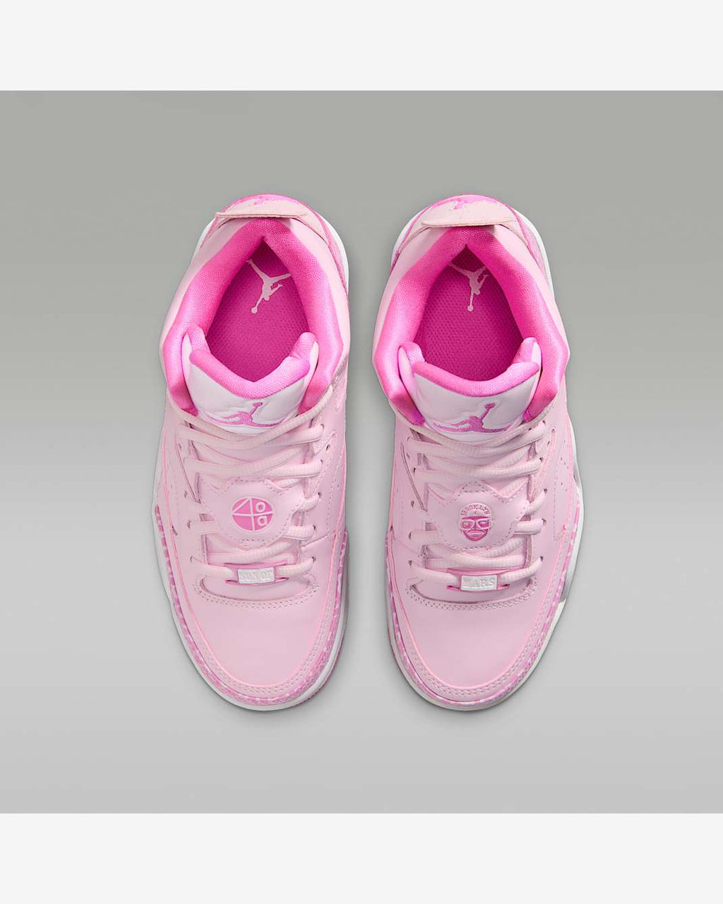 Jordan Son of Mars Low enfant – Rose Pink Foam / Blanc / China Rose – vue 4