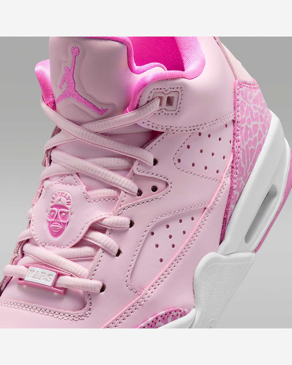 Jordan Son of Mars Low enfant – Rose Pink Foam / Blanc / China Rose – vue 7