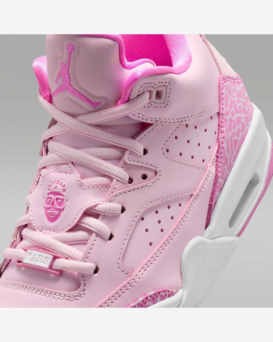Jordan Son of Mars Low enfant – Rose Pink Foam / Blanc / China Rose – vue 7