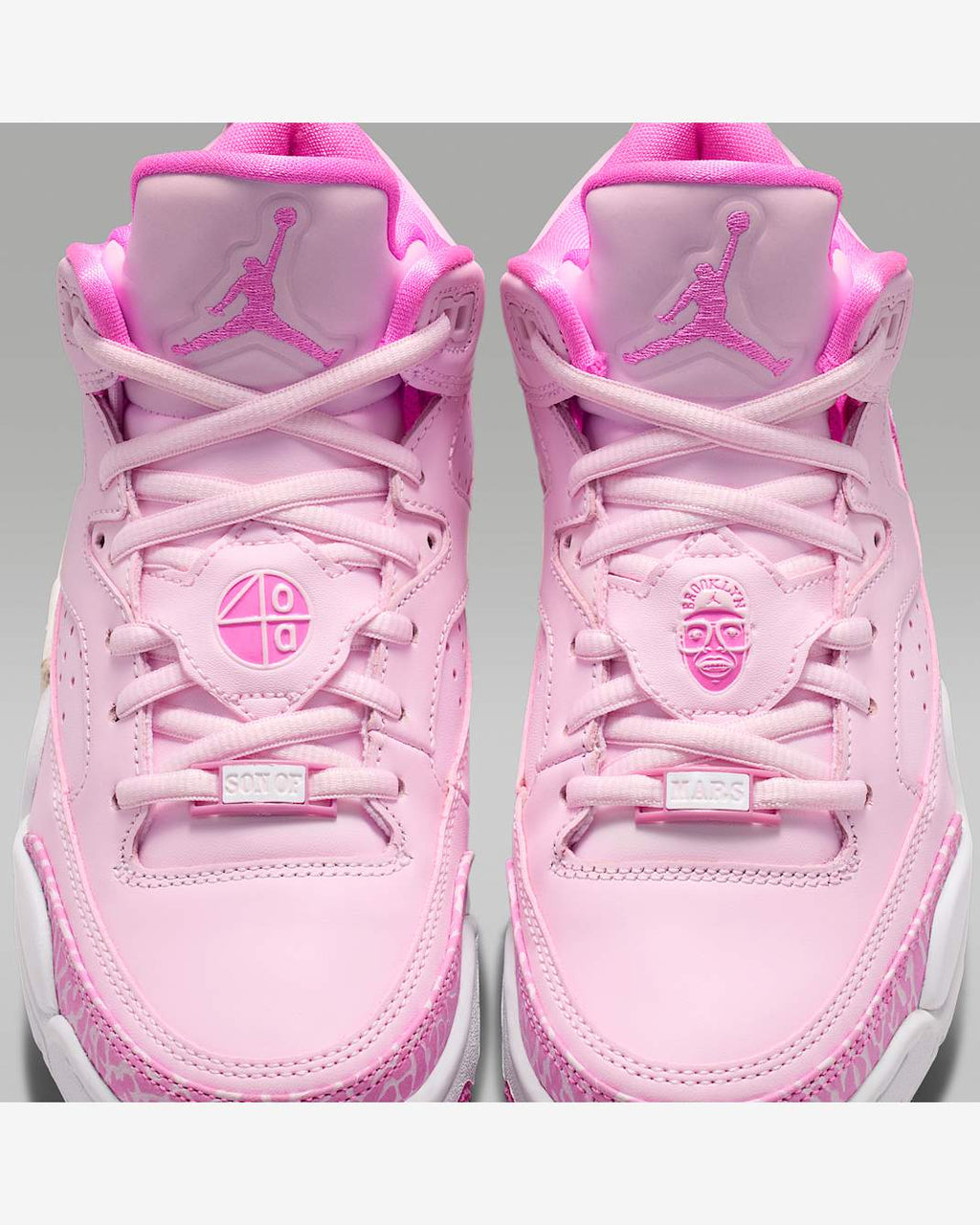 Jordan Son of Mars Low enfant – Rose Pink Foam / Blanc / China Rose – vue 9