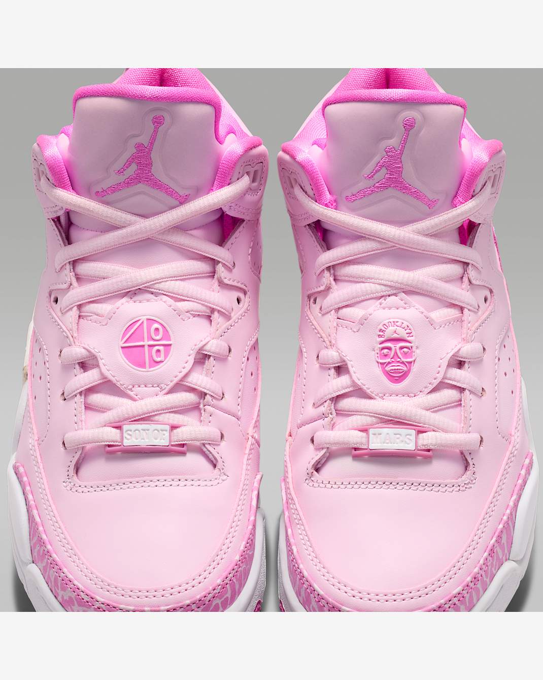 Jordan Son of Mars Low enfant – Rose Pink Foam / Blanc / China Rose – vue 9