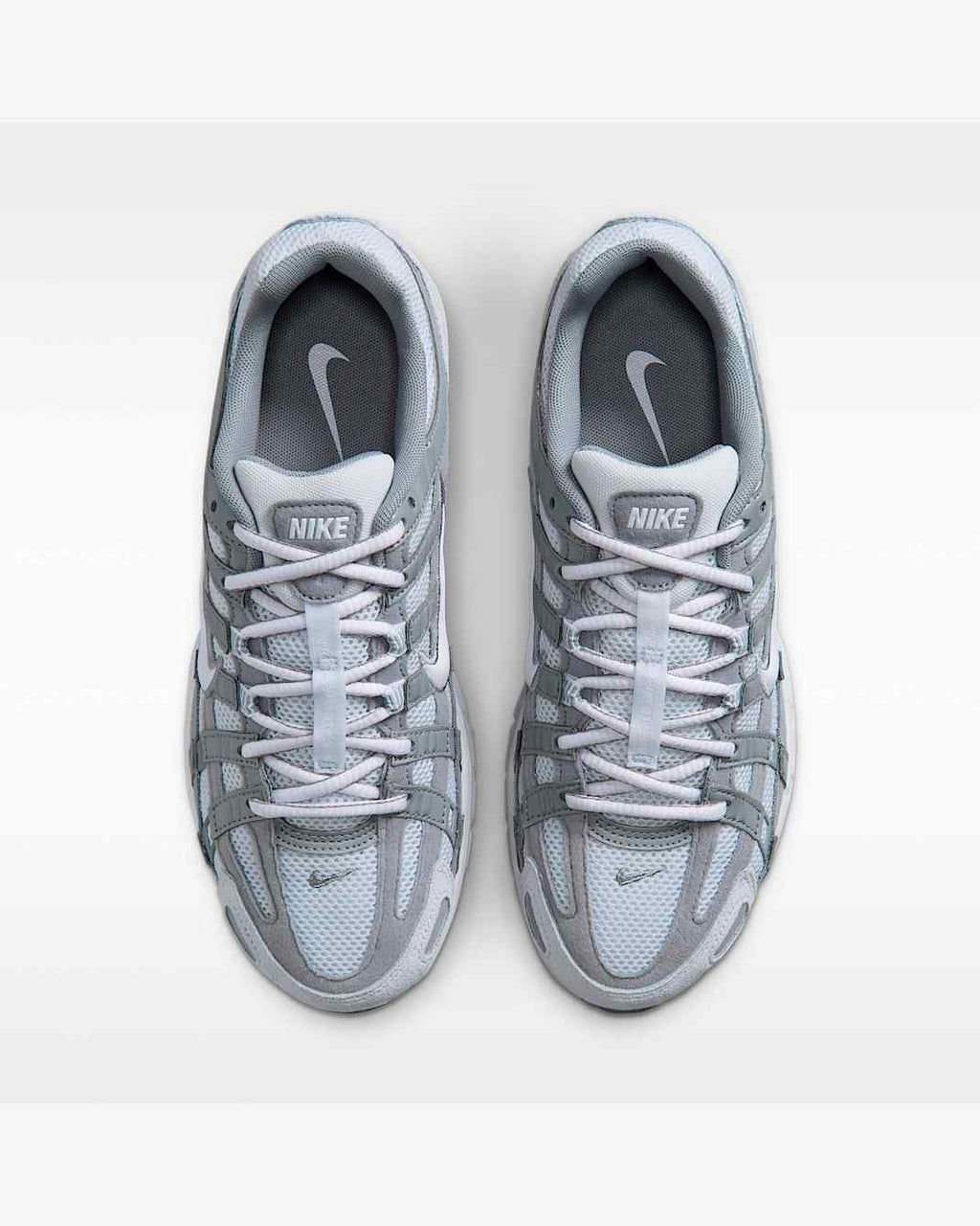 Nike P-6000 femme – Gris Football Grey / Stealth / Blanc – vue 4