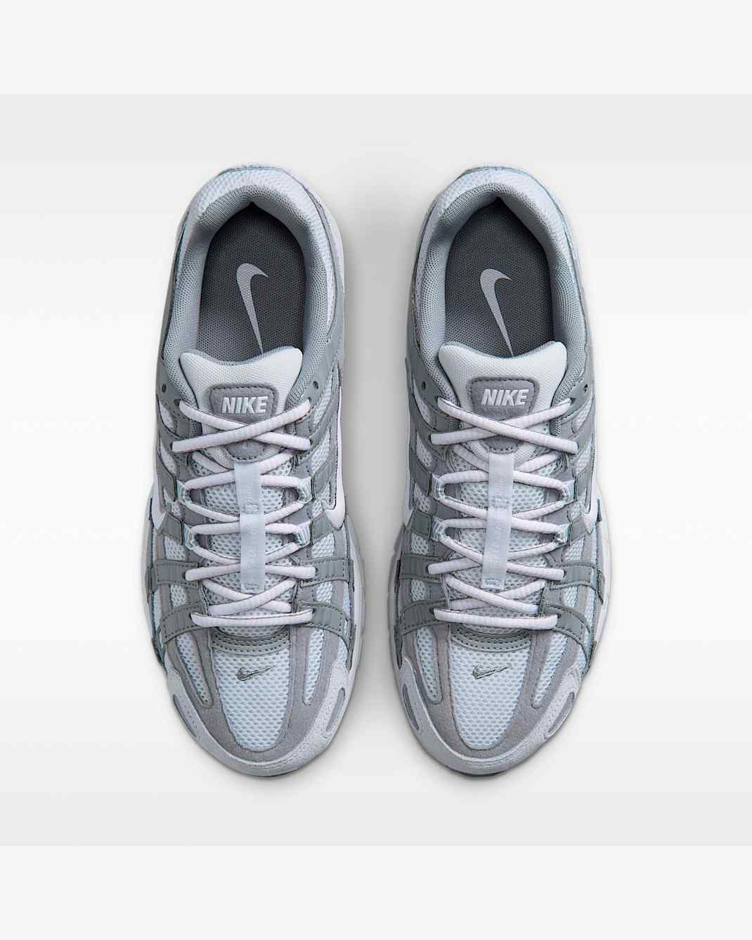 Nike P-6000 femme – Gris Football Grey / Stealth / Blanc – vue 4