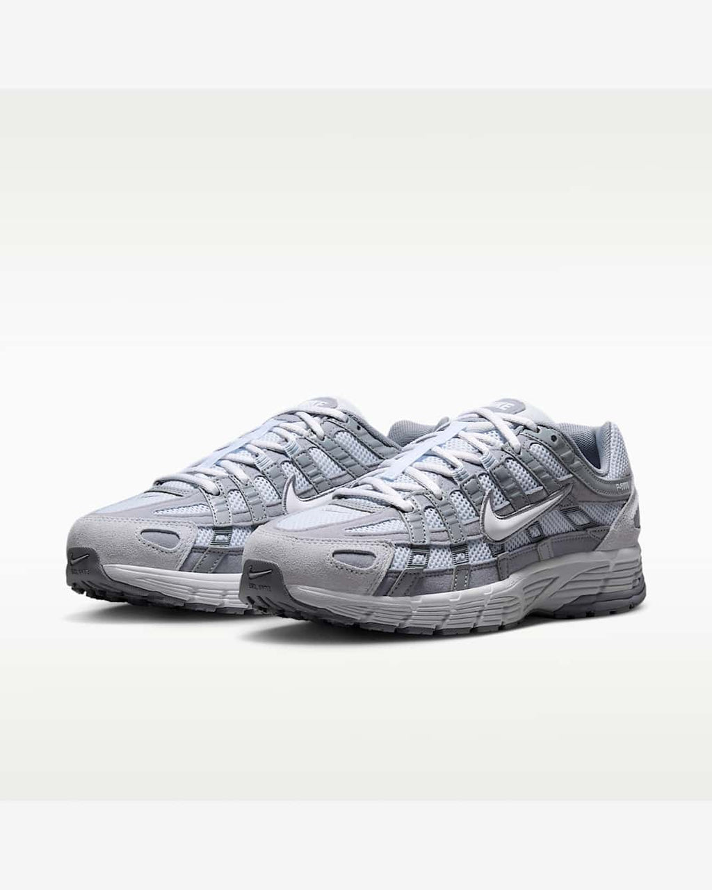 Nike P-6000 femme – Gris Football Grey / Stealth / Blanc – vue 5