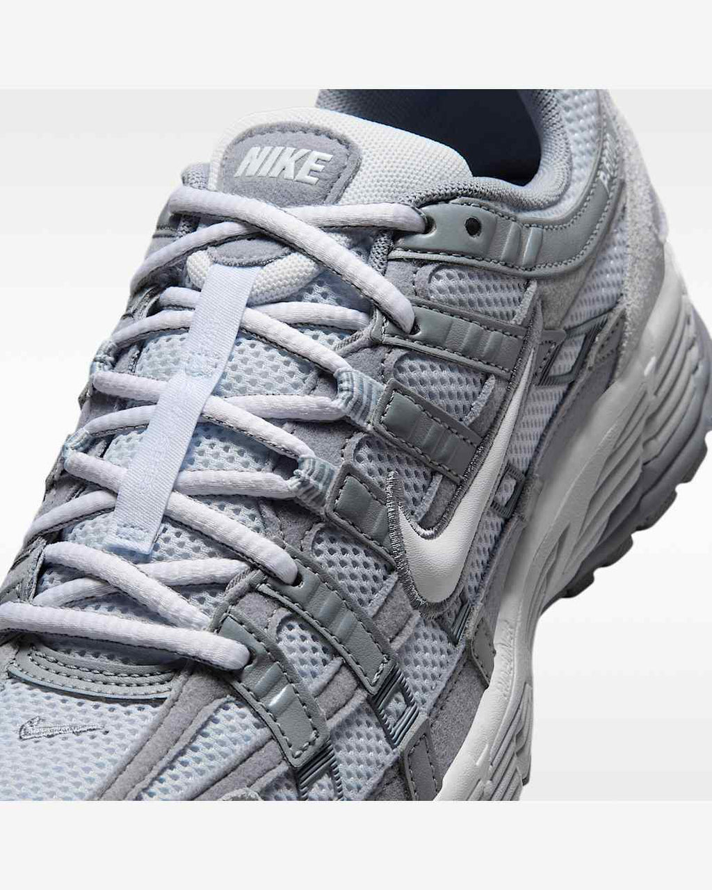 Nike P-6000 femme – Gris Football Grey / Stealth / Blanc – vue 7