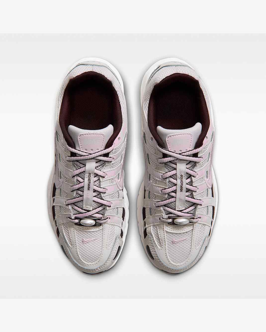 Nike P-6000 enfant – Phantom / Bordeaux / Rose – vue 4