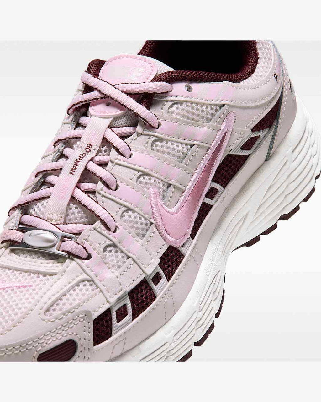 Nike P-6000 enfant – Phantom / Bordeaux / Rose – vue 7