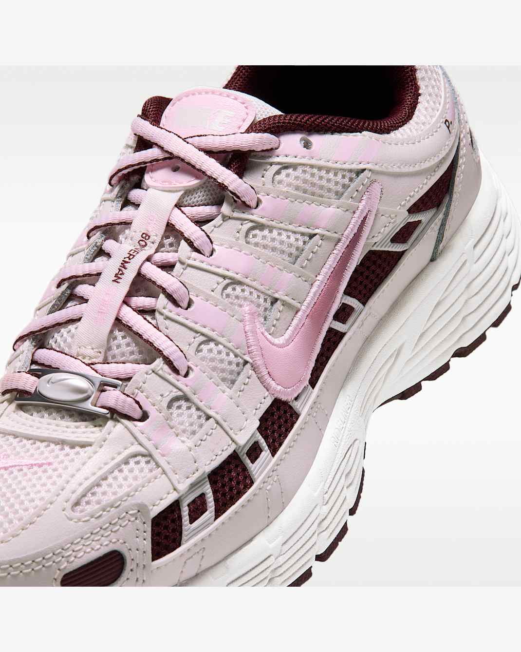 Nike P-6000 enfant – Phantom / Bordeaux / Rose – vue 7